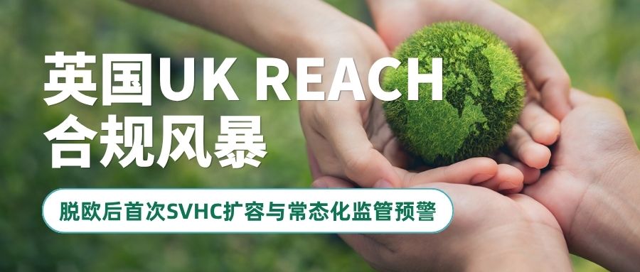 英国UK REACH合规风暴：脱欧后首次SVHC扩容与常态化监管预警